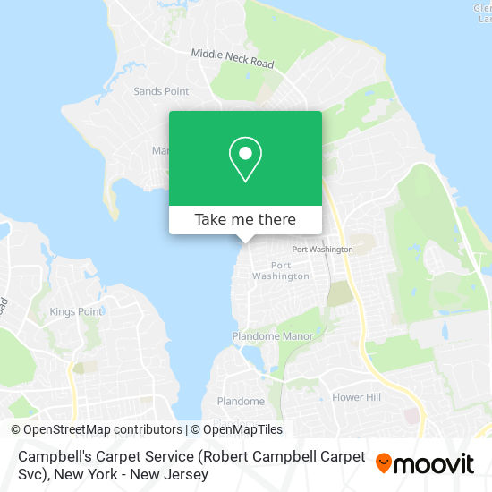 Mapa de Campbell's Carpet Service (Robert Campbell Carpet Svc)