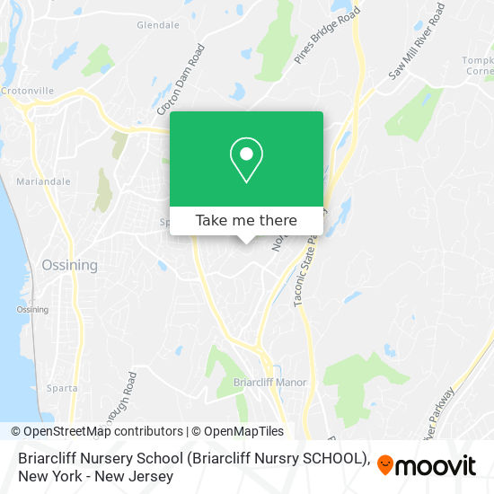 Briarcliff Nursery School (Briarcliff Nursry SCHOOL) map