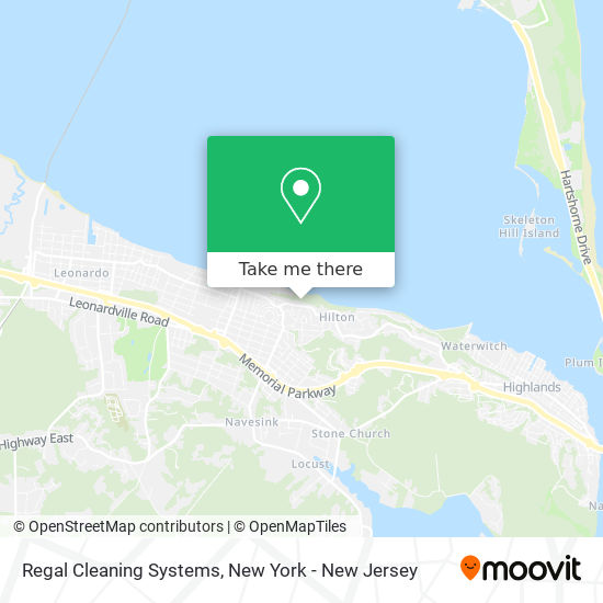 Regal Cleaning Systems map