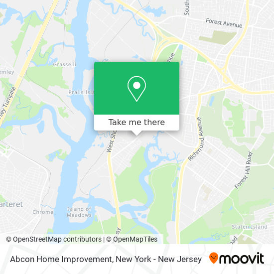 Abcon Home Improvement map