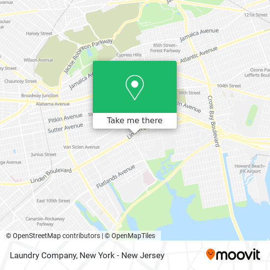 Laundry Company map