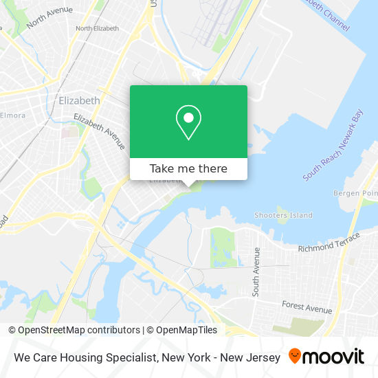 We Care Housing Specialist map