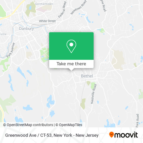 Mapa de Greenwood Ave / CT-53