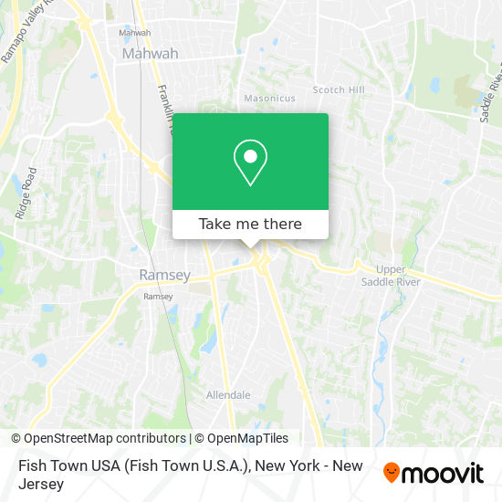 Mapa de Fish Town USA (Fish Town U.S.A.)