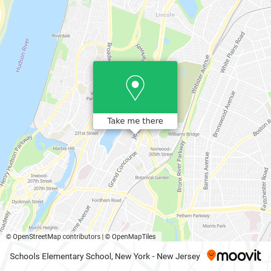 Mapa de Schools Elementary School