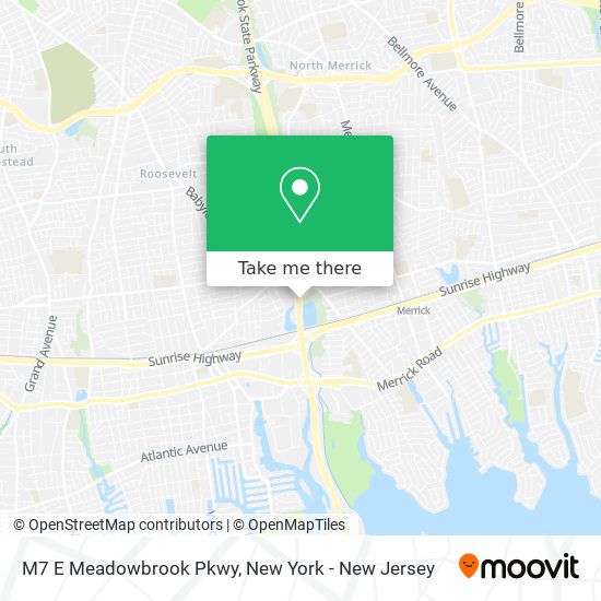 Mapa de M7 E Meadowbrook Pkwy