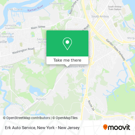 Erk Auto Service map