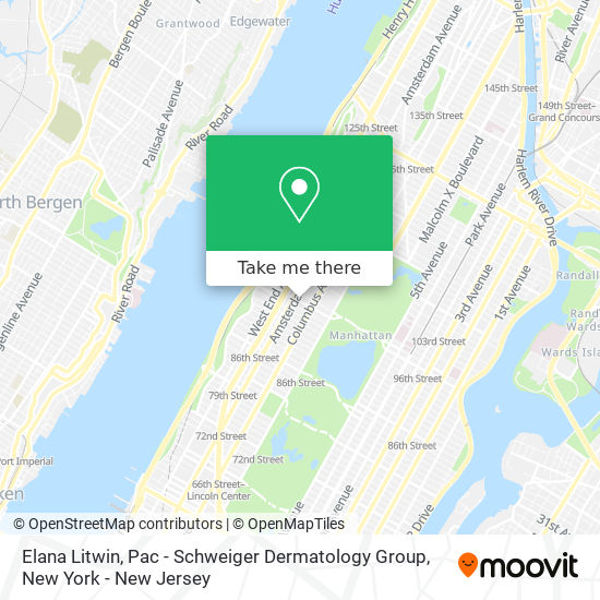 Elana Litwin, Pac - Schweiger Dermatology Group map