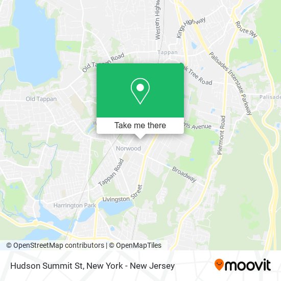 Mapa de Hudson Summit St