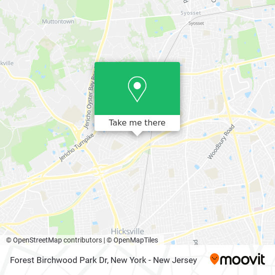 Mapa de Forest Birchwood Park Dr