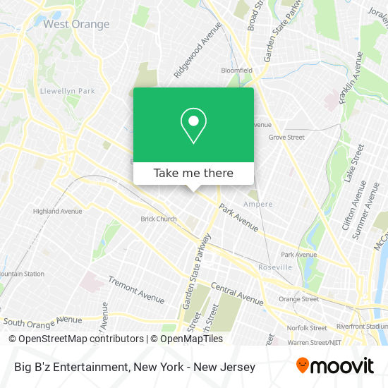 Mapa de Big B'z Entertainment