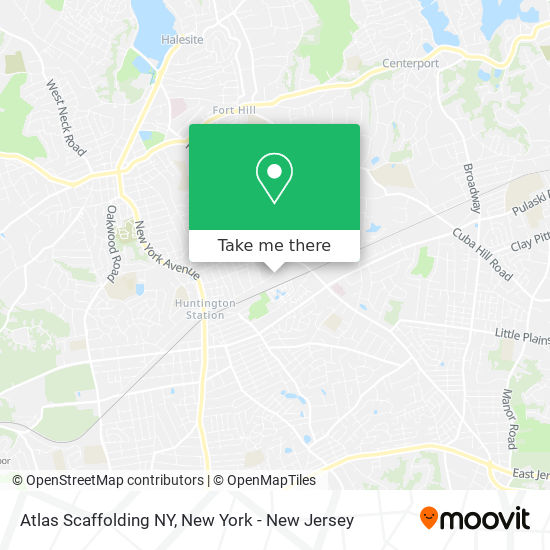 Mapa de Atlas Scaffolding NY