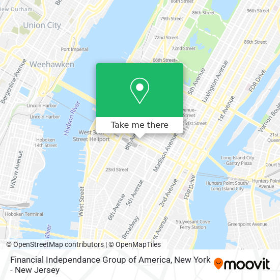 Financial Independance Group of America map