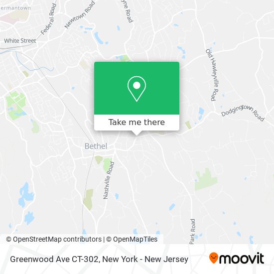 Mapa de Greenwood Ave CT-302