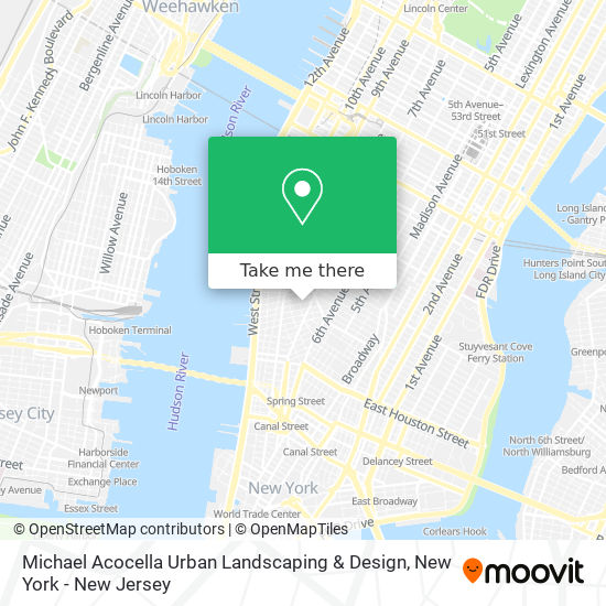 Mapa de Michael Acocella Urban Landscaping & Design