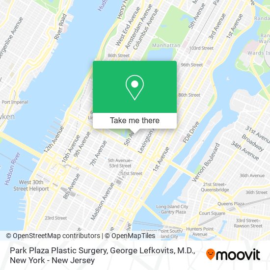 Mapa de Park Plaza Plastic Surgery, George Lefkovits, M.D.