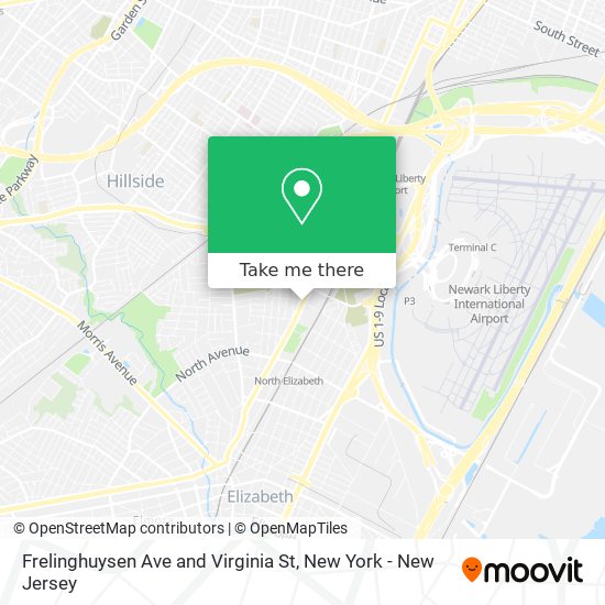 Mapa de Frelinghuysen Ave and Virginia St