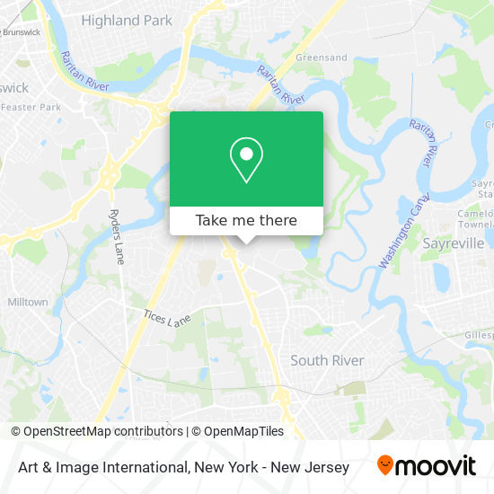 Mapa de Art & Image International