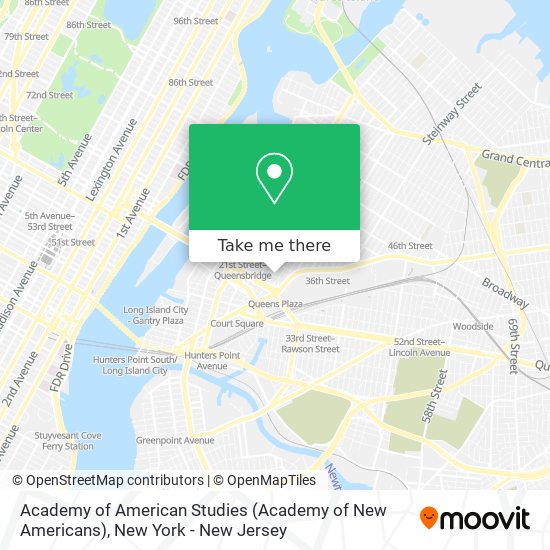 Academy of American Studies (Academy of New Americans) map