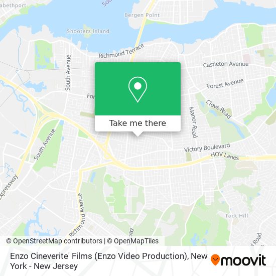 Mapa de Enzo Cineverite' Films (Enzo Video Production)