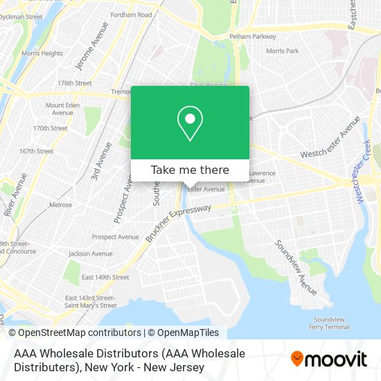 AAA Wholesale Distributors (AAA Wholesale Distributers) map