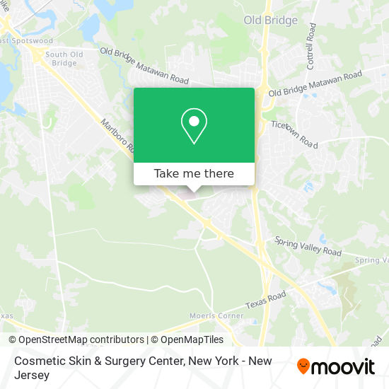 Mapa de Cosmetic Skin & Surgery Center