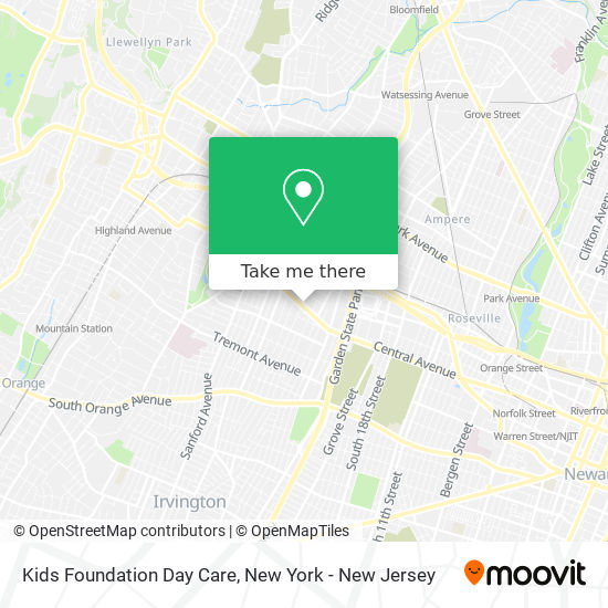 Kids Foundation Day Care map