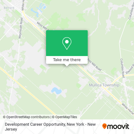 Development Career Opportunity map