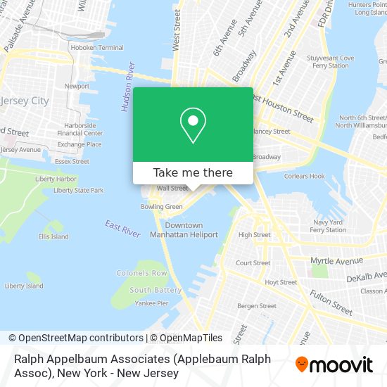 Mapa de Ralph Appelbaum Associates (Applebaum Ralph Assoc)