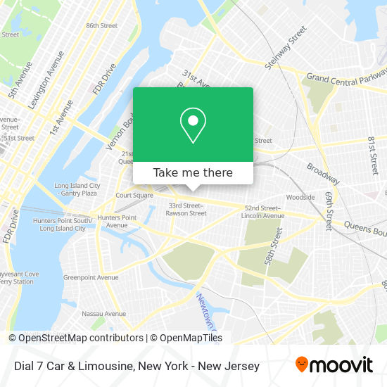 Dial 7 Car & Limousine map