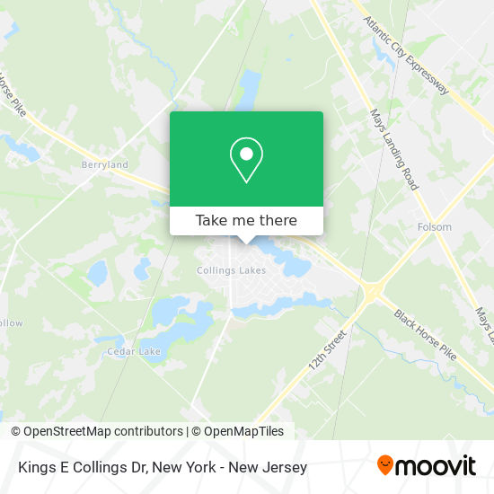 Kings E Collings Dr map