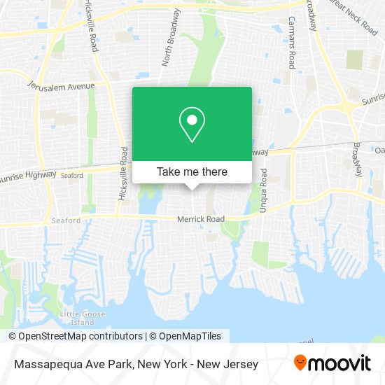 Mapa de Massapequa Ave Park
