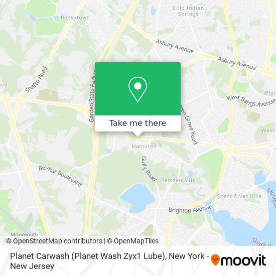 Planet Carwash (Planet Wash Zyx1 Lube) map