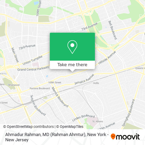 Ahmadur Rahman, MD (Rahman Ahmtur) map
