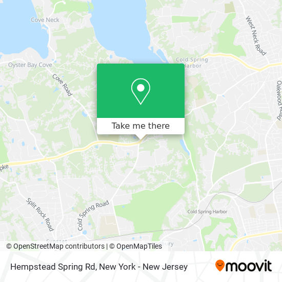 Mapa de Hempstead Spring Rd