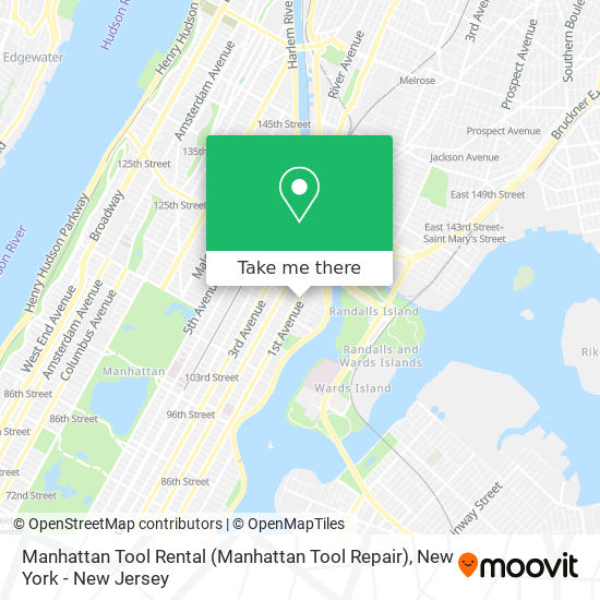 Manhattan Tool Rental (Manhattan Tool Repair) map