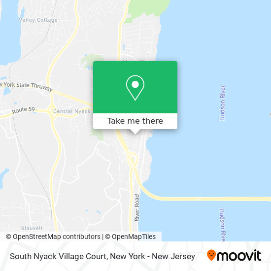 Mapa de South Nyack Village Court