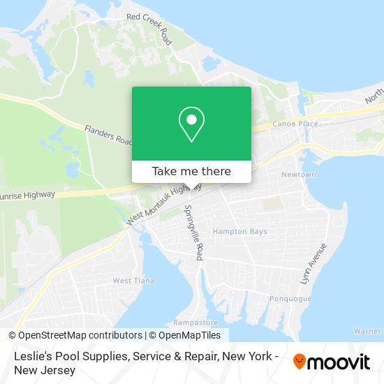 Leslie's Pool Supplies, Service & Repair map