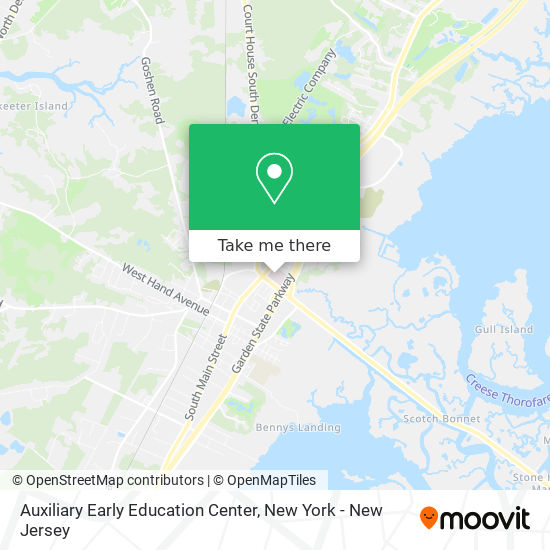 Auxiliary Early Education Center map