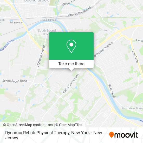 Dynamic Rehab Physical Therapy map