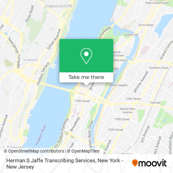 Mapa de Herman S Jaffe Transcribing Services