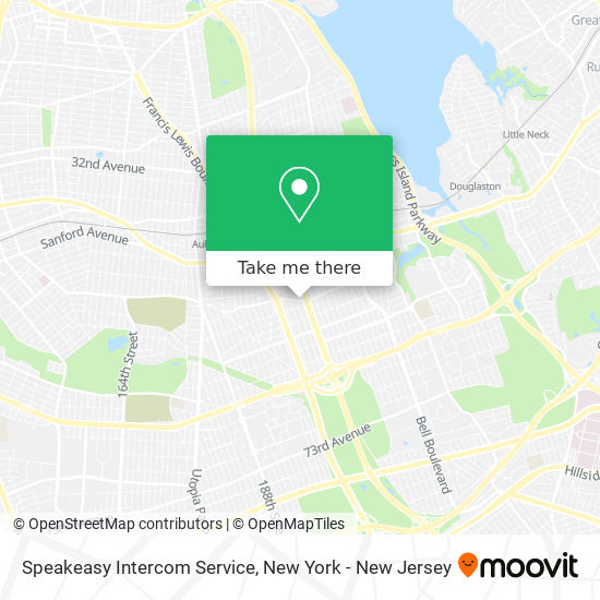 Mapa de Speakeasy Intercom Service