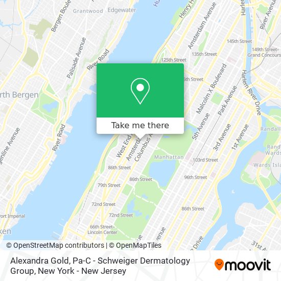 Alexandra Gold, Pa-C - Schweiger Dermatology Group map