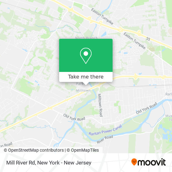 Mill River Rd map