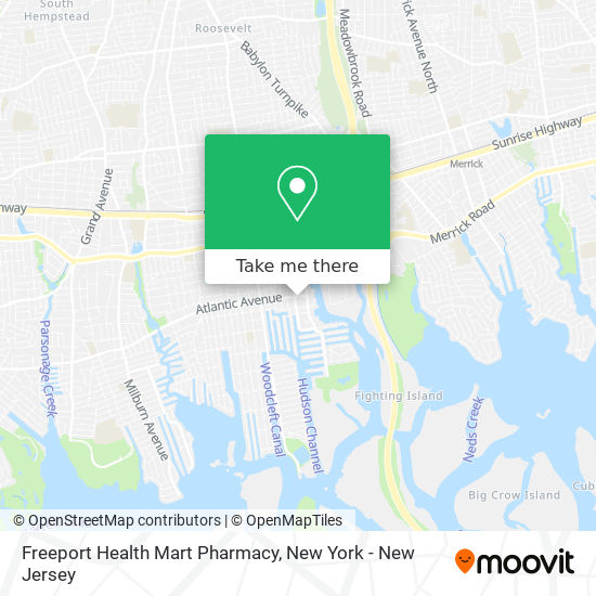 Freeport Health Mart Pharmacy map