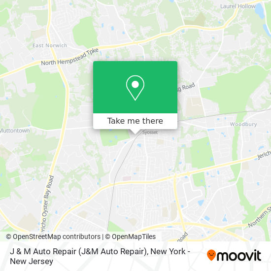 J & M Auto Repair map
