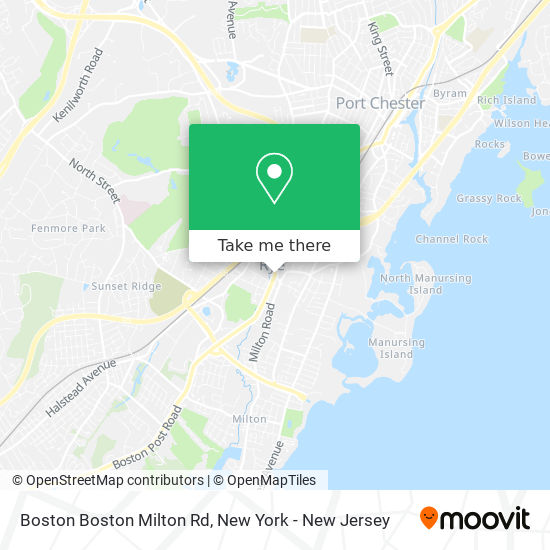 Boston Boston Milton Rd map