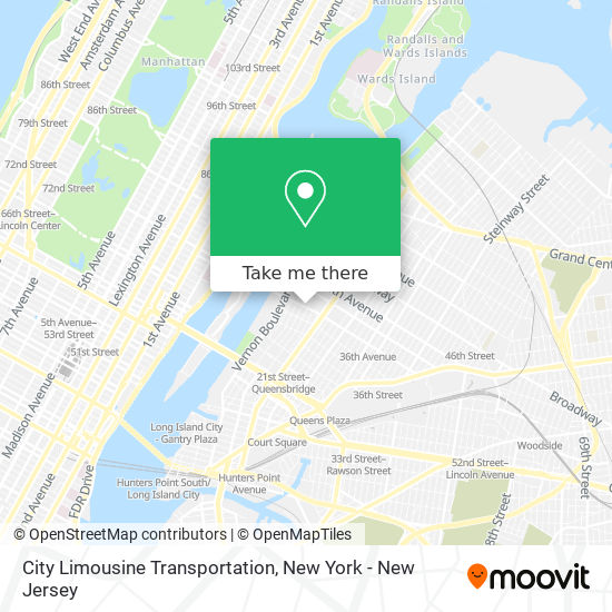 City Limousine Transportation map