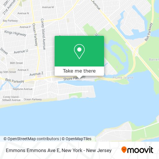 Emmons Emmons Ave E map