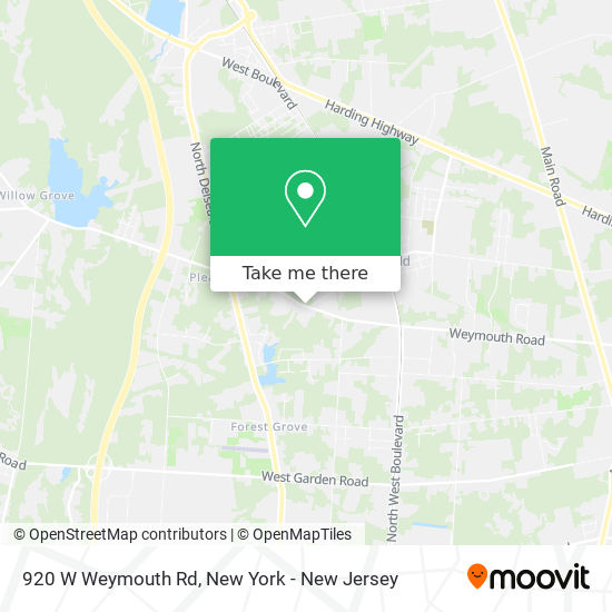 920 W Weymouth Rd map